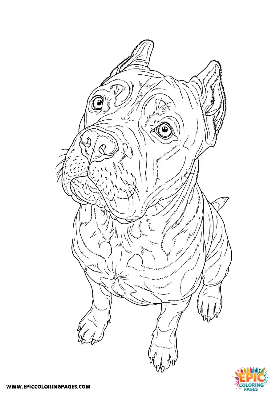 Cane Corso Dog Realistic Sitting Waiting For A Command For Adults Cane Corso dog realistic sitting waiting for a command for adults