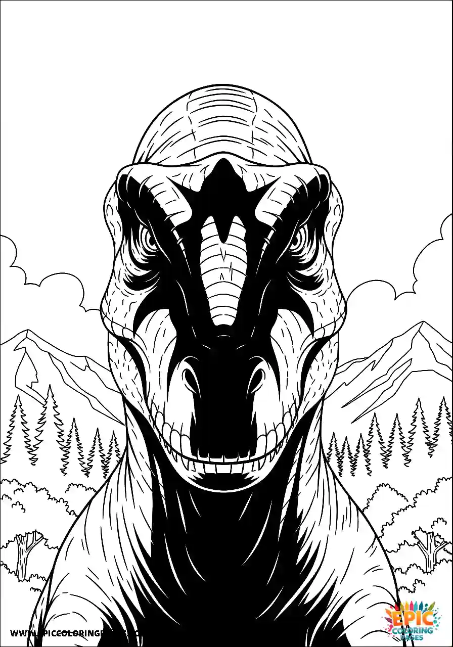 Argentinosaurus Argentinosaurus anime style with a dramatic shadowed face