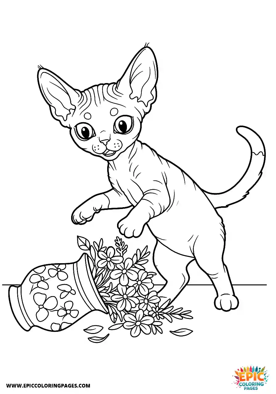 Devon Rex Devon rex cat mischievous cat