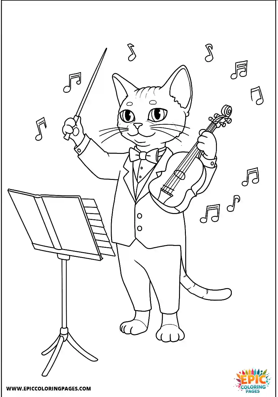 Devon Rex Devon rex cat with musical talent