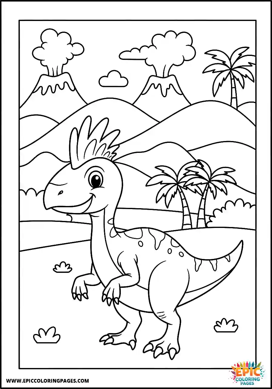 Oviraptor oviraptor with a minimal background