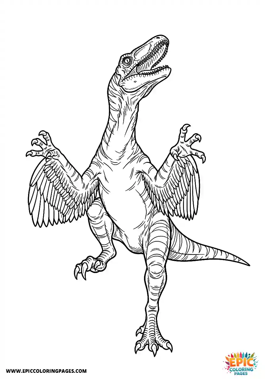 Oviraptor simple oviraptor doing a dramatic pose