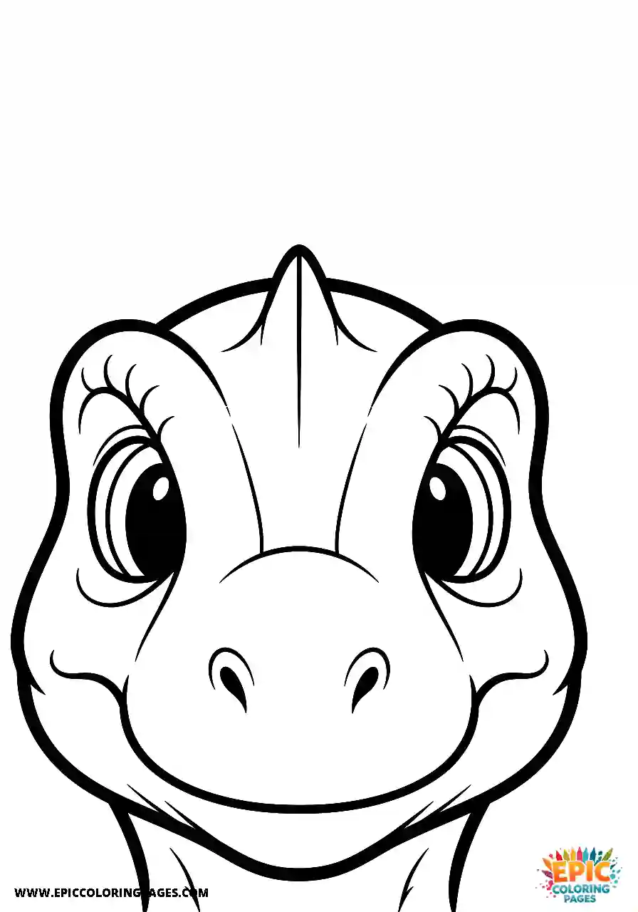 Oviraptor simple oviraptor face