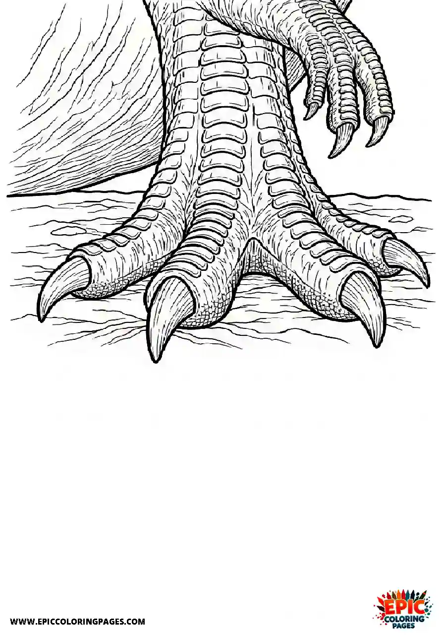 Coelophysis Easy coelophysis with a close up on the claws and feet