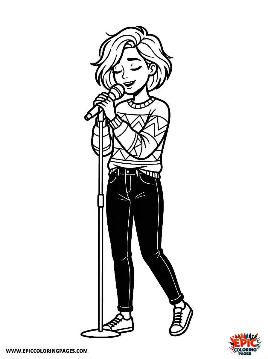 Minimalist Girl Minimalist girl wearing a superhero cape