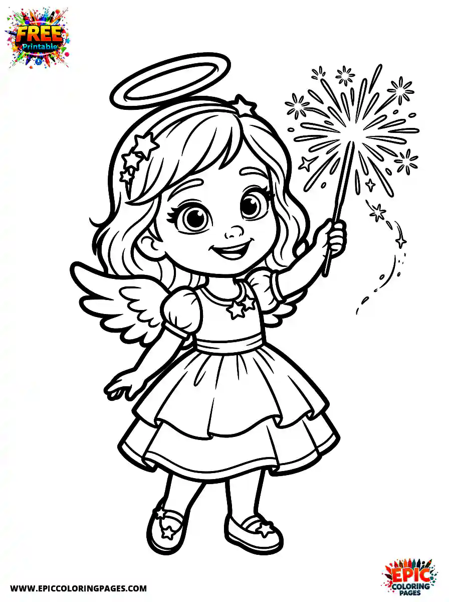 Yoga Girl cowgirl aesthetic coloring page